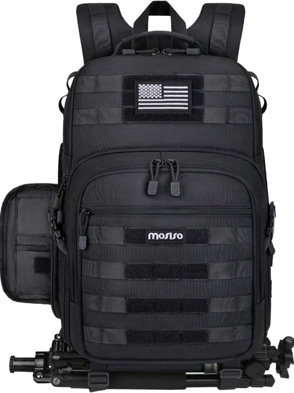 ProTactical Camera Backpack with Customizable Storage and Enhanced Security
